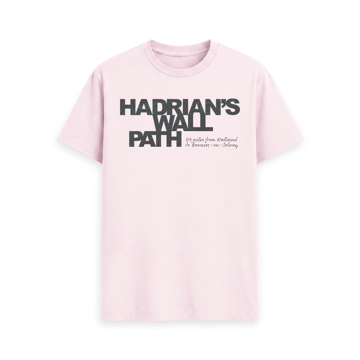 Pink Printed T-shirt Front