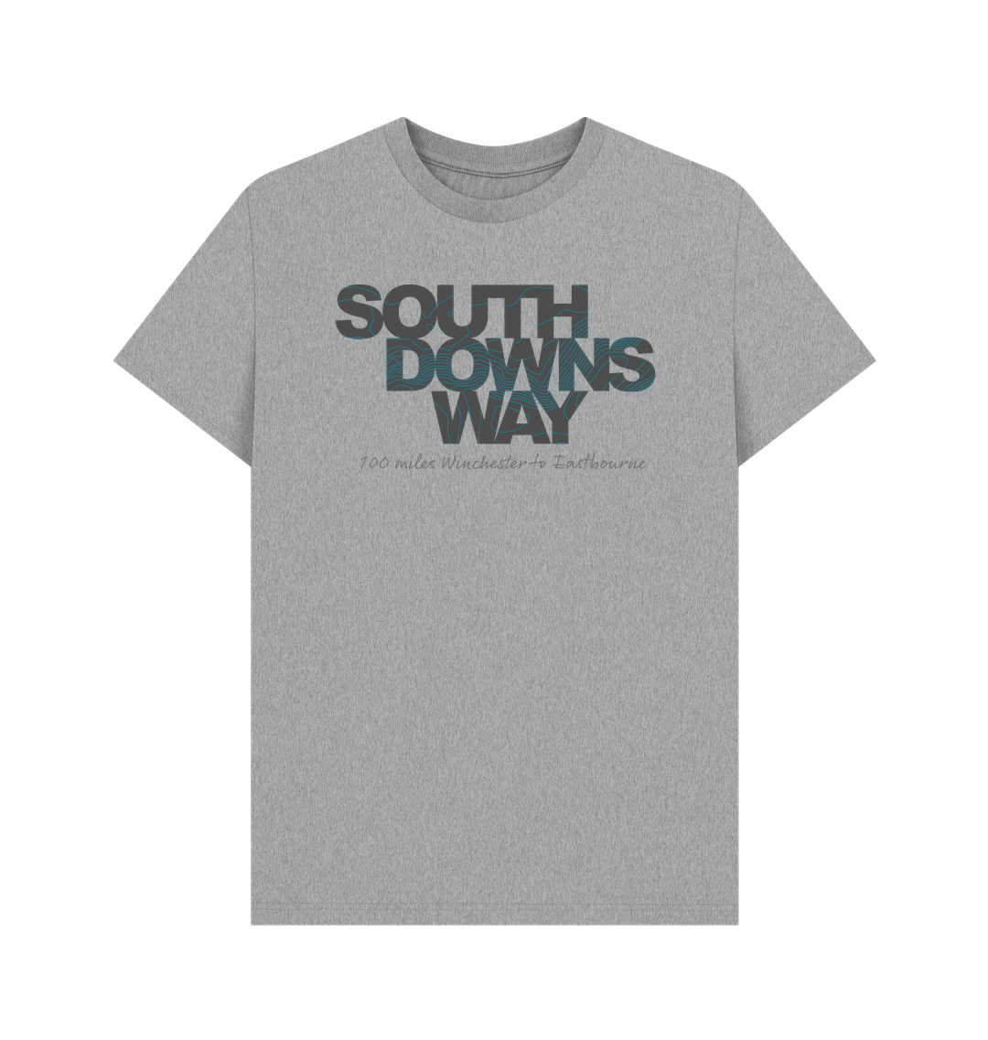 Athletic Grey Printed T-shirt Front
