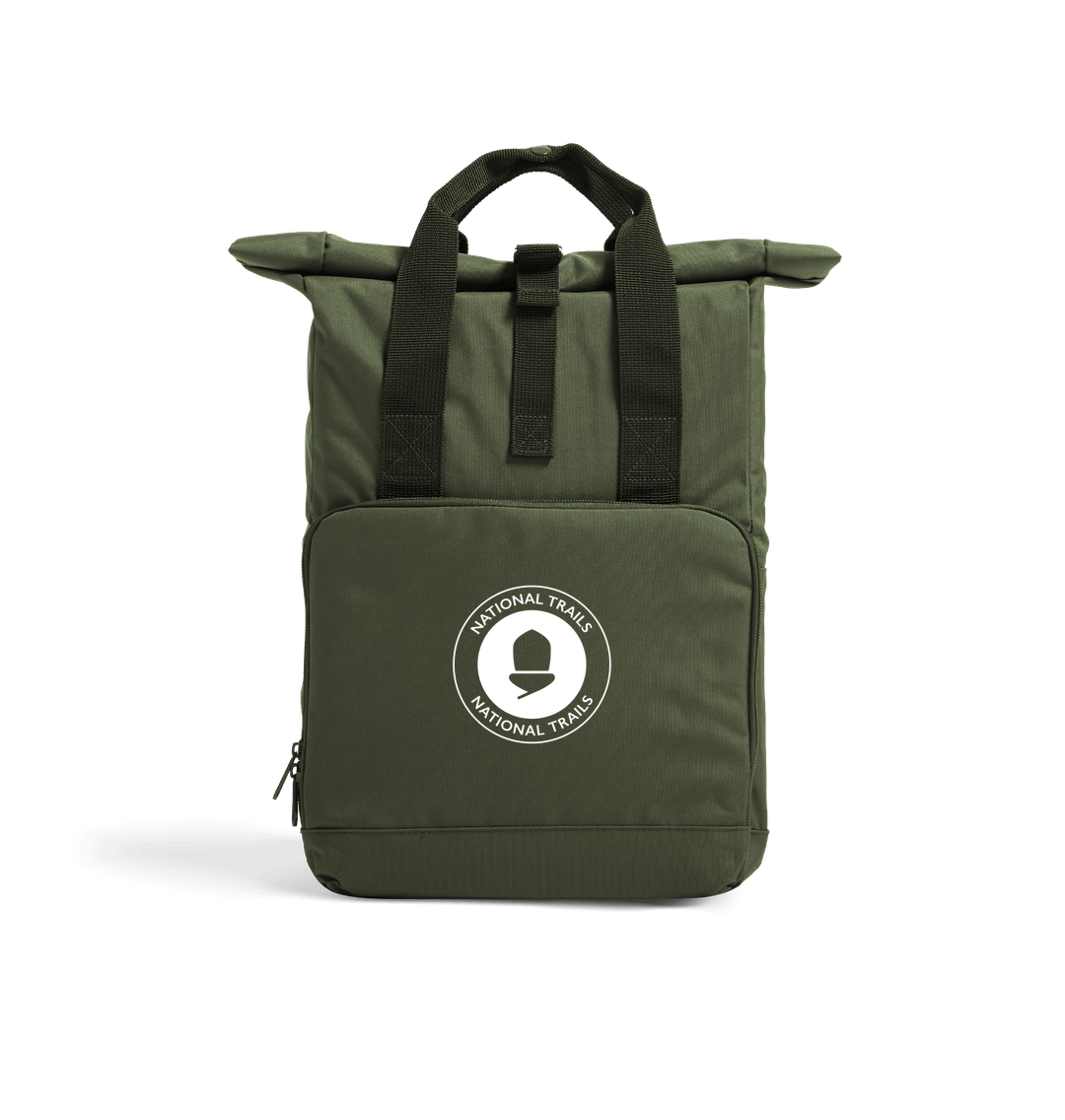 Olive Green National Trails Roll-Top Backpack