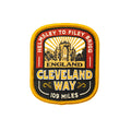 Cleveland Way woven patch badge