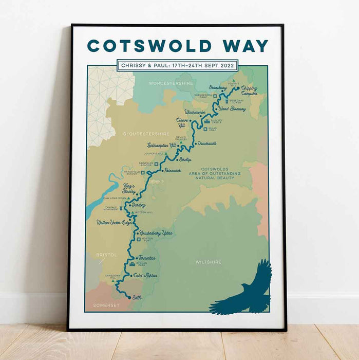 Cotswold Way Art Print