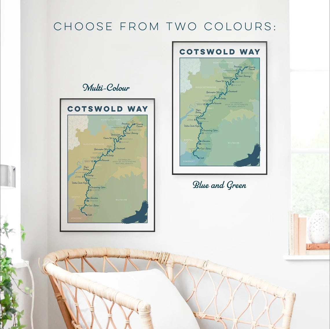 Cotswold Way Art Print