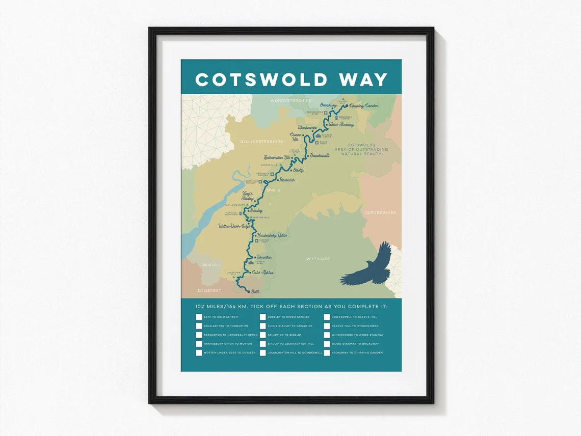 Cotswold Way Art Print