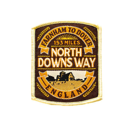 North Downs Way woven patch badge