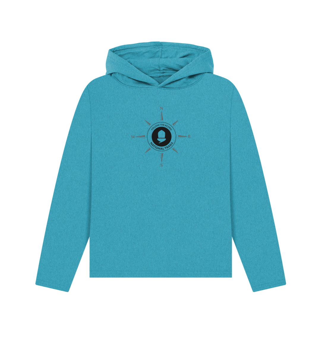Ocean Blue Recycled Hoody