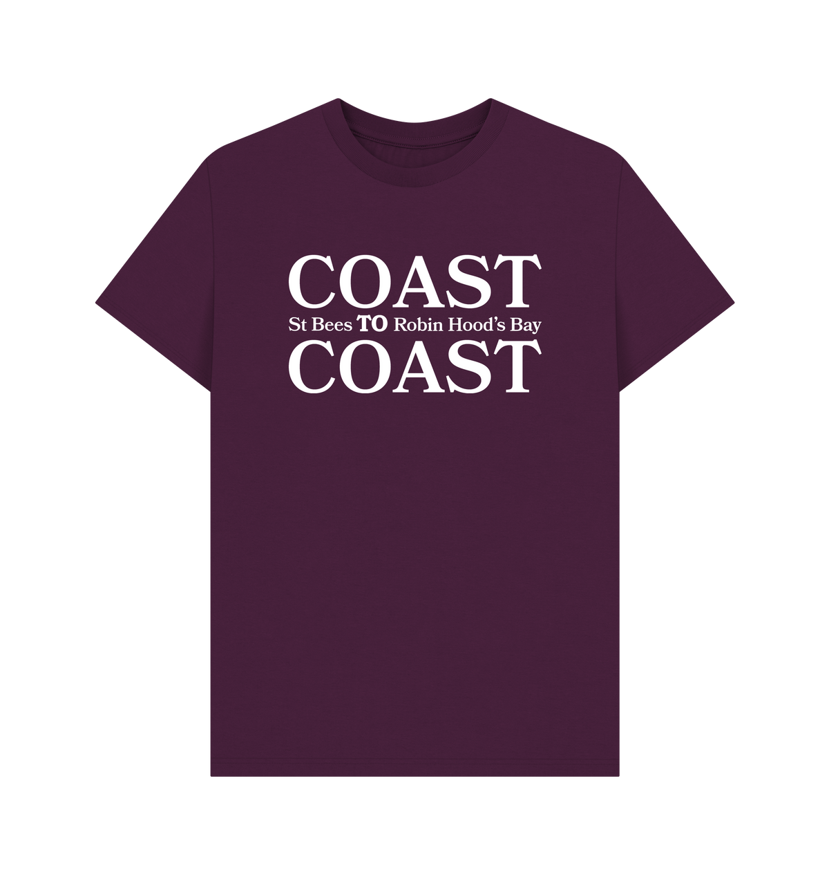 Purple Printed T-shirt Front
