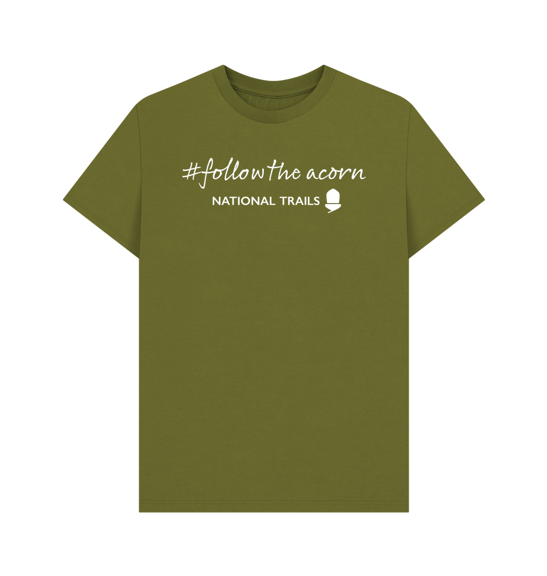 Moss Green Printed T-shirt