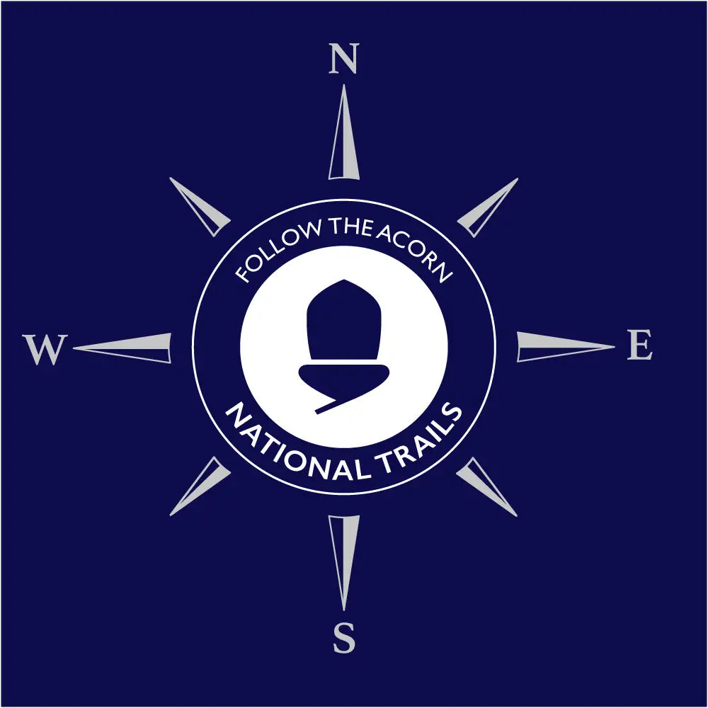 The Trails Shop Follow the Acorn National Trails T-shirt design
