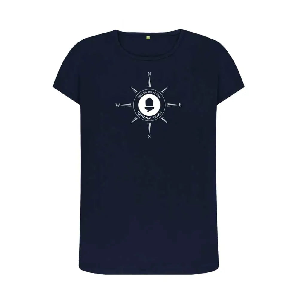 The Trails Shop Follow the Acorn National Trails Women's T-shirt blue