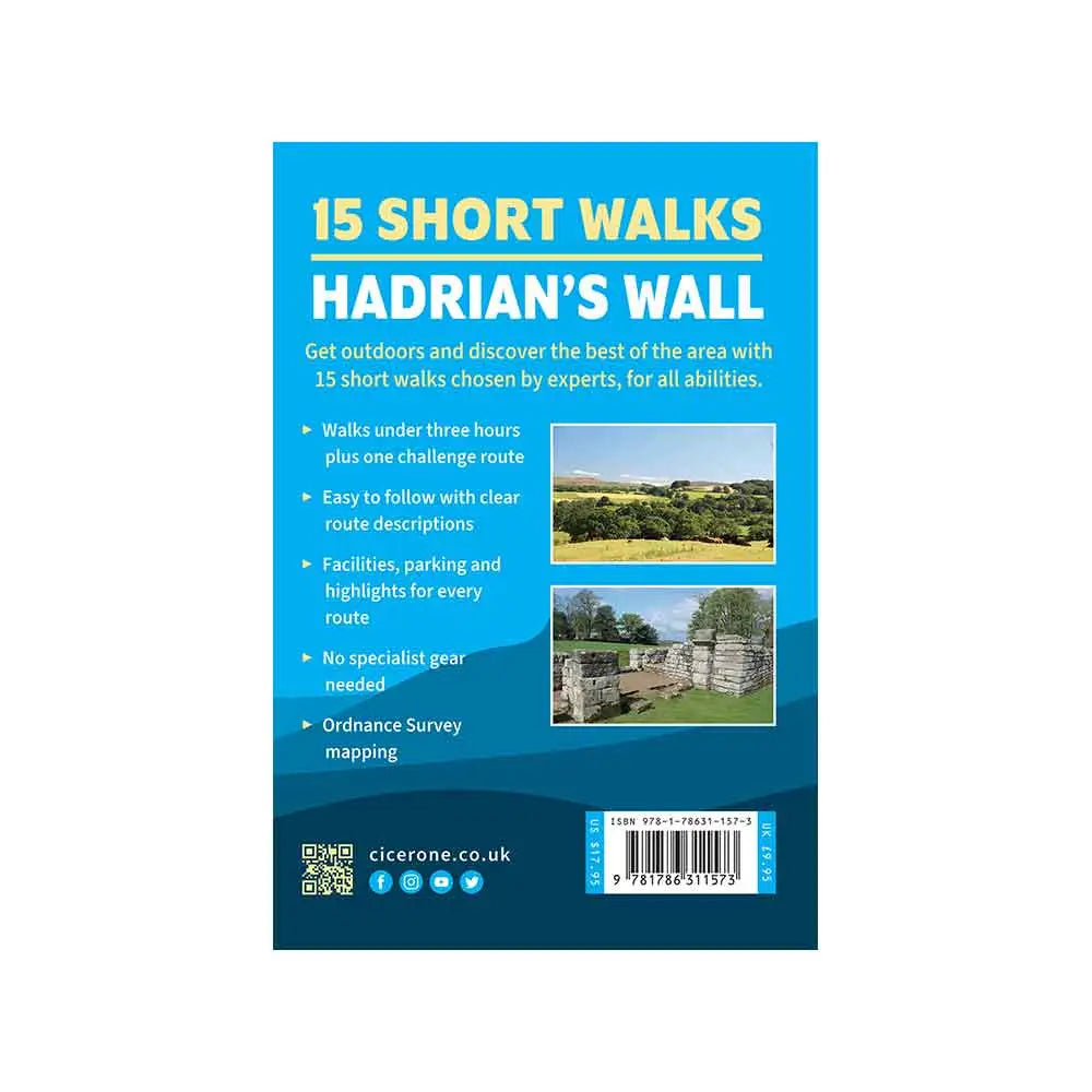15 Short Walks Hadrian's Wall book back cover