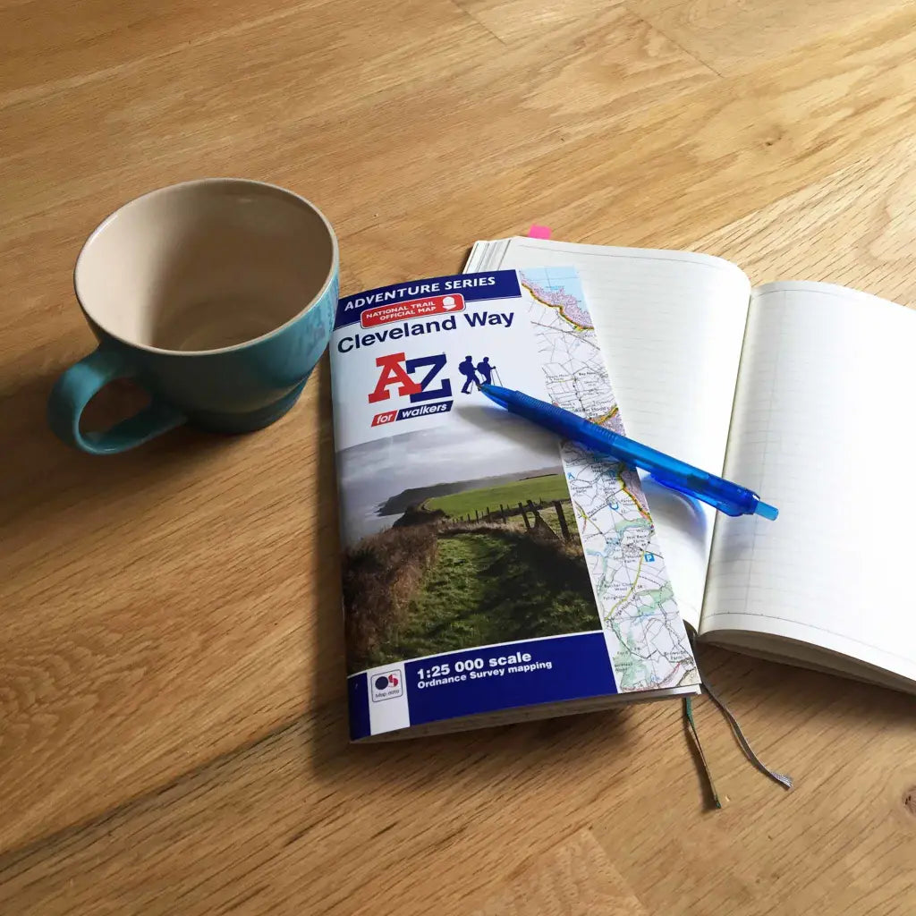 Cleveland Way A-Z Adventure Atlas-The Trails Shop