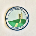 Cotswold Way woven sew-on badge