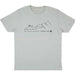 ’From Sea to Summit’ National Trail T-Shirt - Light grey /