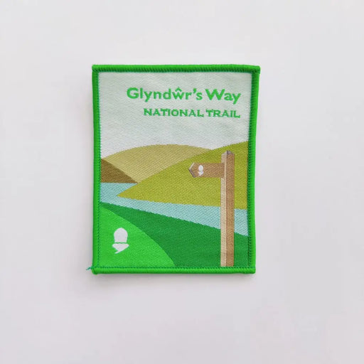 Glyndwr's Way National Trail Woven Badge - The Trails Shop