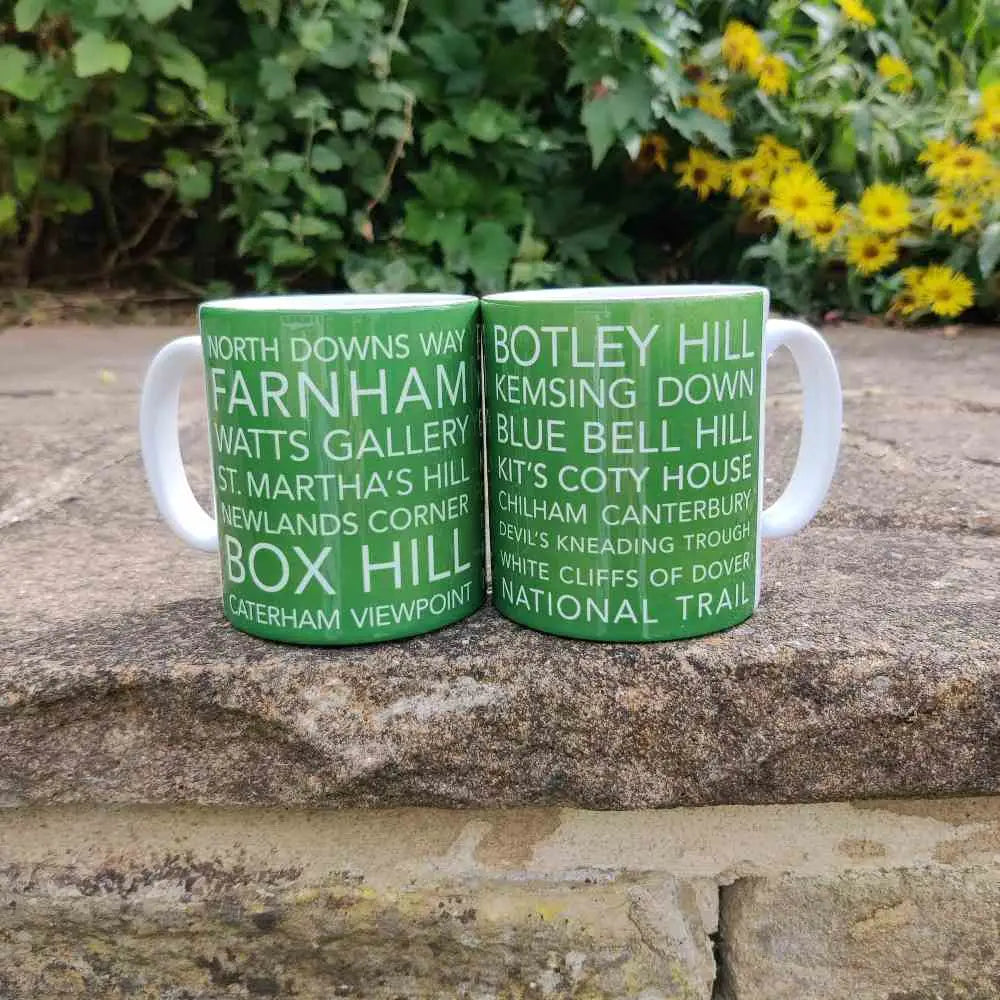 North Downs Way National Trail Mug - The Trails Shop