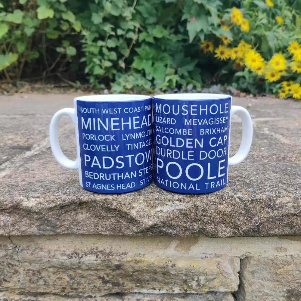 South West Coast Path National Trail Mug - The Trails Shop