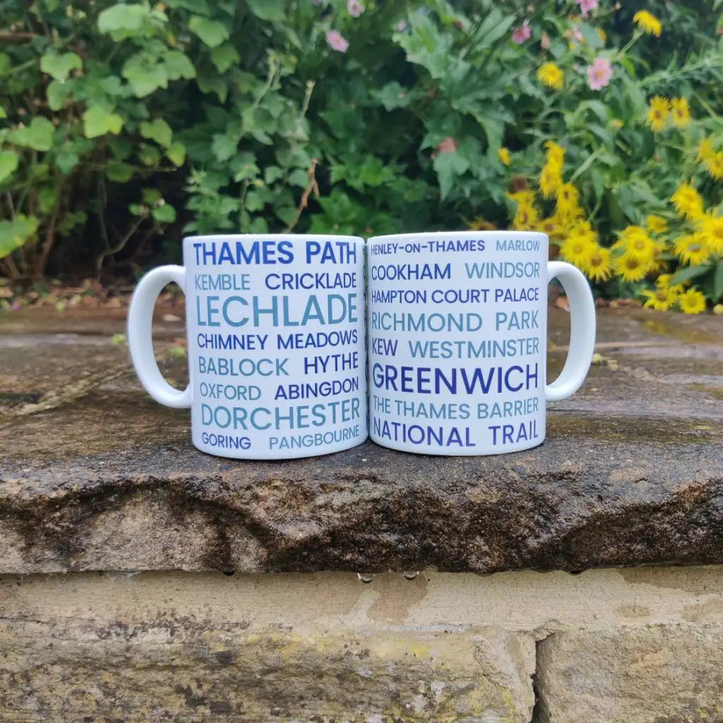Thames Path National Trail Mug-The Trails Shop