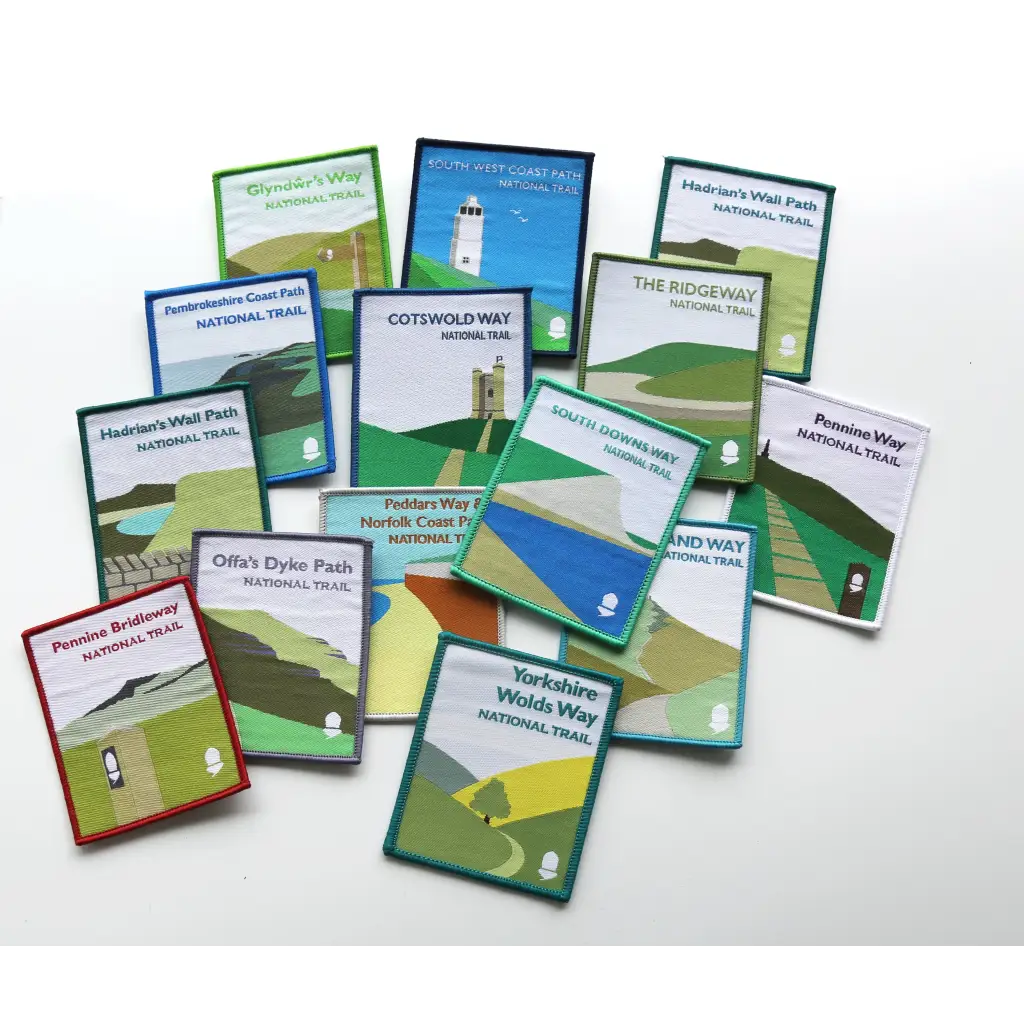 National Trail sew-on badges - please read below! -