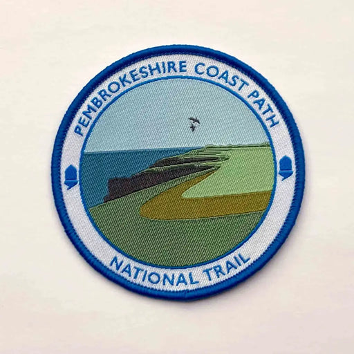 Pembrokeshire Coast Path Woven Badge - The Trails Shop