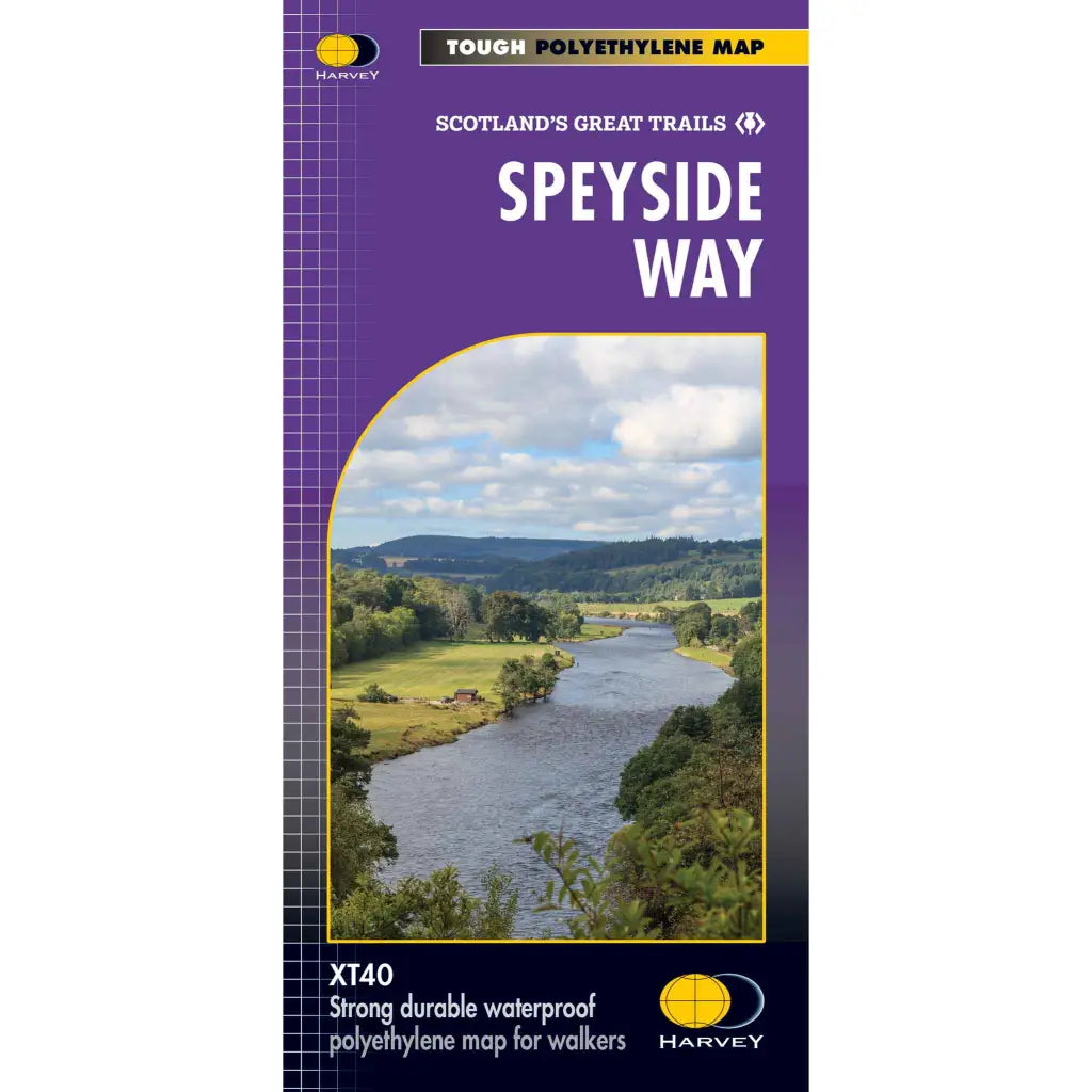 Speyside Way Harvey map - Print Books