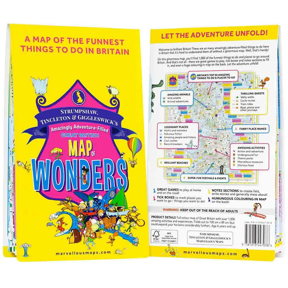ST&G’s Amazingly Adventure-Filled Great British Map