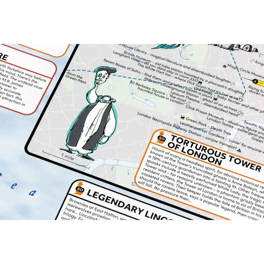 ST&G’s Craftily Conjured Great British Folklore and Superstition Map-The Trails Shop