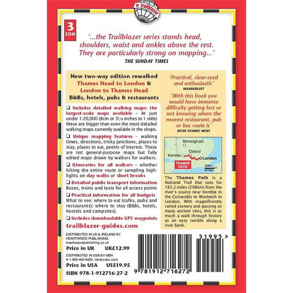 Thames Path Trailblazer guidebook back cover