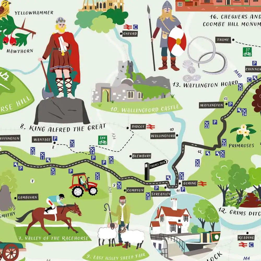 The Ridgeway visitor map - Maps