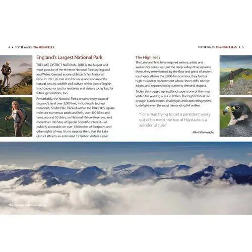 Top 10 Walks - Lake District: High Fells-The Trails Shop