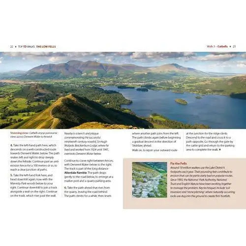 Top 10 Walks - Lake District: Low Fells-The Trails Shop