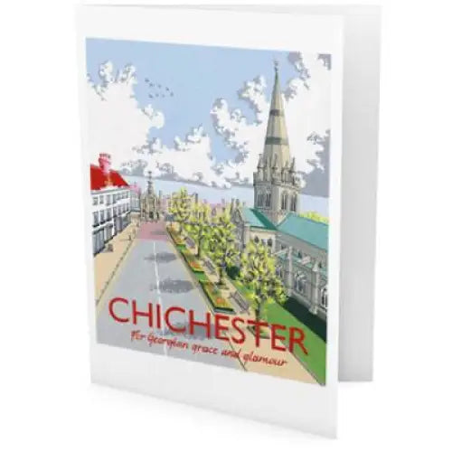 Vintage travel greeting cards-Chichester-The Trails Shop