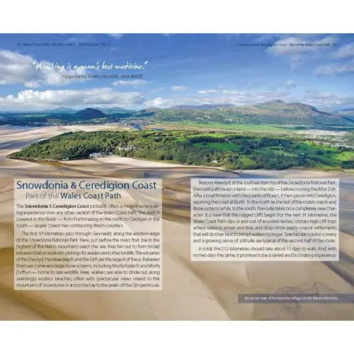 Wales Coast Path Snowdonia Ceredigion Coast - Internal Page 1 - The Trails Shop