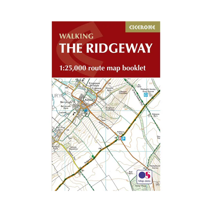 Walking The Ridgeway map booklet - Print Books