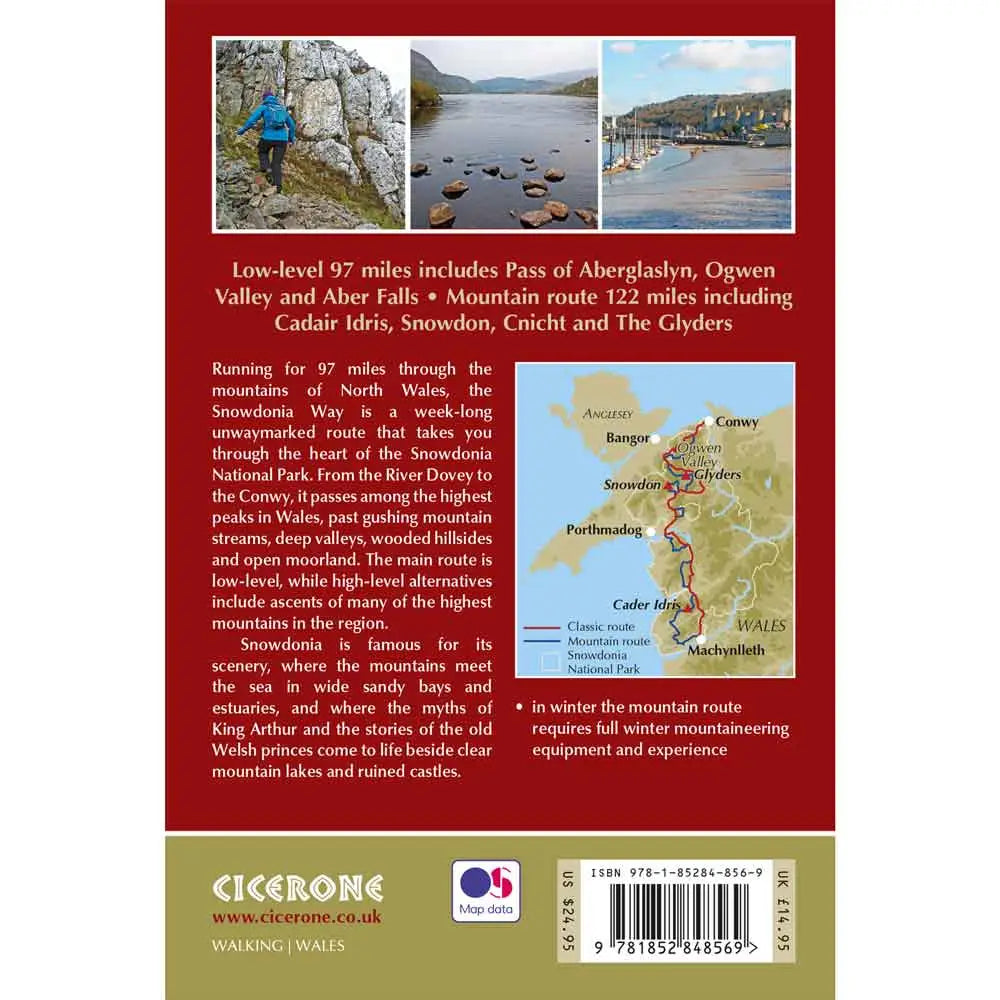 Walking The Snowdonia Way - Print Books