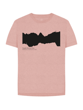 South Downs Way 'elevation profile' Women's T-Shirt