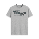 Athletic Grey Printed T-shirt Front