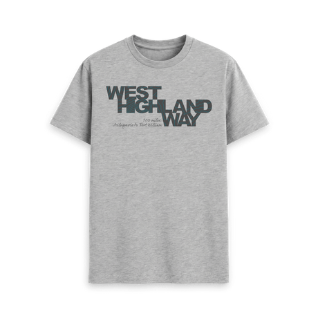 Athletic Grey Printed T-shirt Front