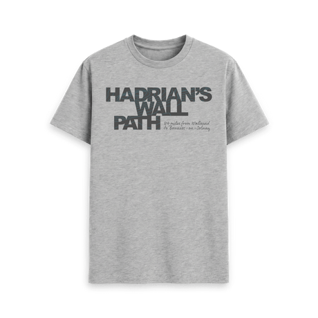 Athletic Grey Printed T-shirt Front