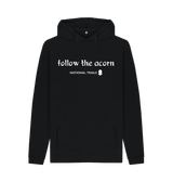 Black Men's 'Follow the acorn' National Trails hoodie