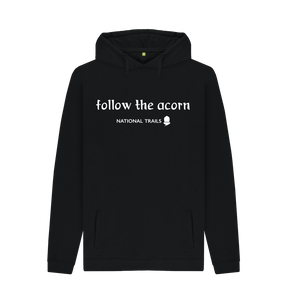 Black Men's 'Follow the acorn' National Trails hoodie