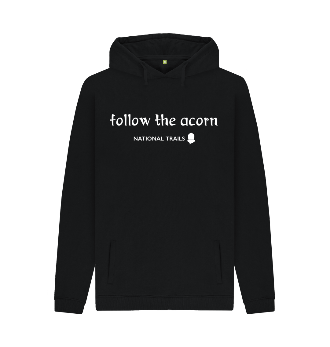 Black Printed Hoody