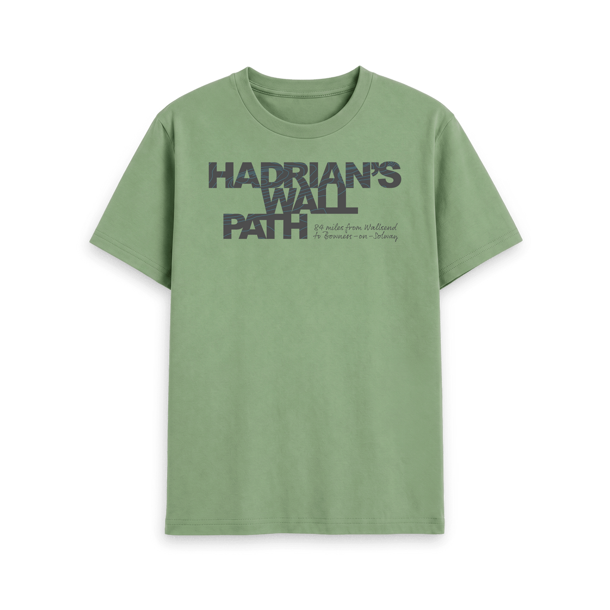 Sage Printed T-shirt Front