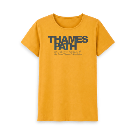 Mustard Printed T-shirt Front