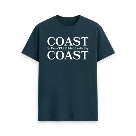 Denim Blue Printed T-shirt Front
