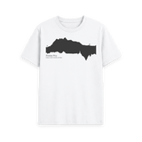 White Printed T-shirt Front