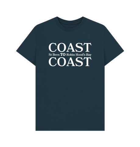 Denim Blue Printed T-shirt Front