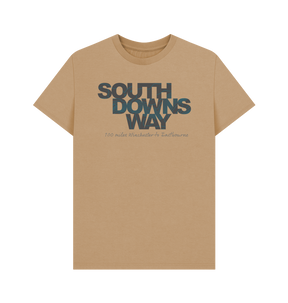 Sand Printed T-shirt Front
