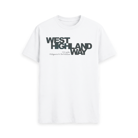 White Printed T-shirt Front