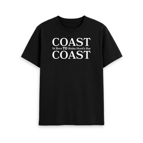 Black Printed T-shirt Front
