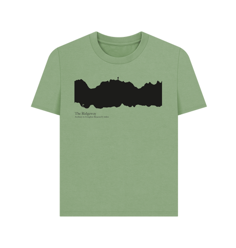 Sage Printed T-shirt Front